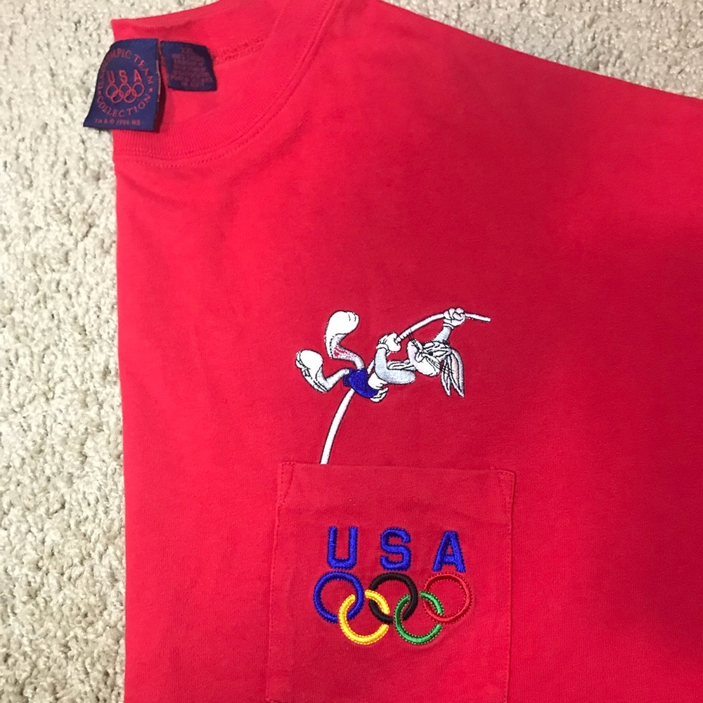 BUGS BUNNY 1996 USA OLYMPIC T-shirt